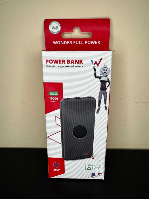 Power Bank 10000 mAh 20W – външна батерия за телефон, нова