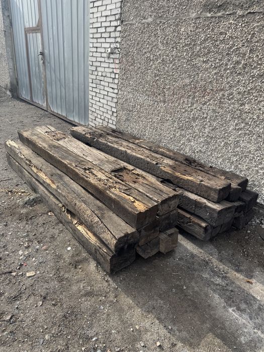 Продам шпалы б/у для строительства