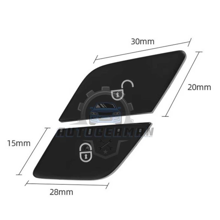 Бутини копче за отключване на вратите за W205 W213 W253 мерцедес бенз