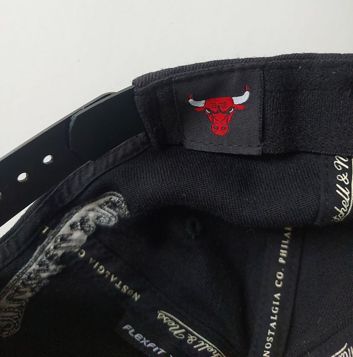 Шапка Chicago Bulls , Mitchell &Ness unisex 58-62см. дълбока