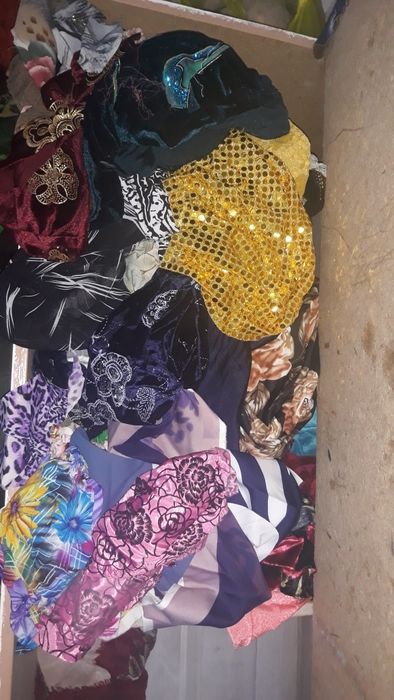 Куски материала для (курог) курпачюжки