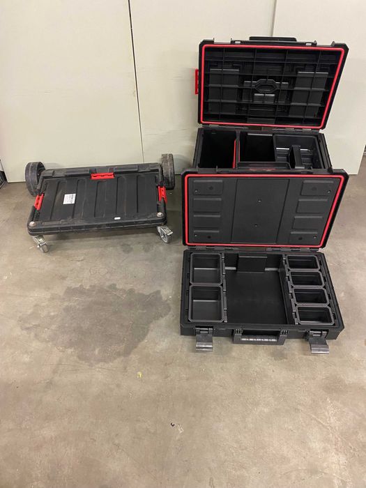 Комплект 2 бр. Куфар за инструменти за MULTIBOX + Основа на колела