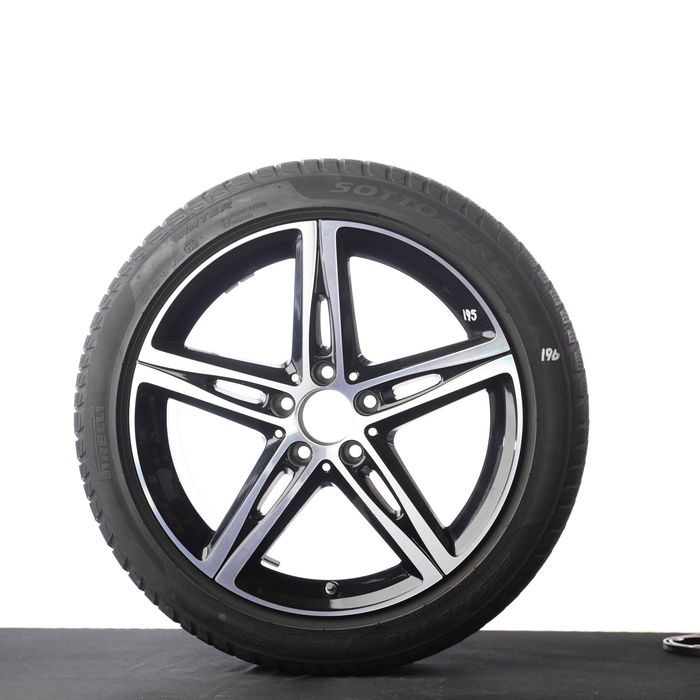 Комплект 4броя Pirelli Sottozero 3 225/45R18 91H DOT2519| Джанти 7,5Jx18H2-N ET49 A1774010700 | Гуми и джанти