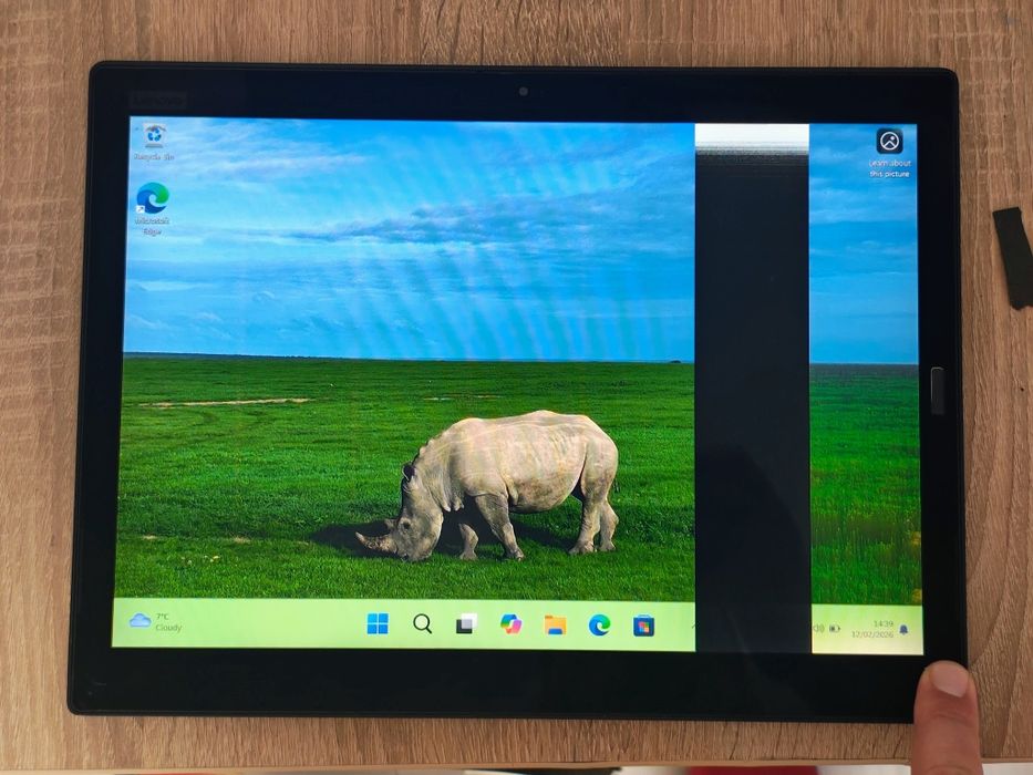 Tableta Windows 11 - Lenovo Thinkpad X1 gen3 Tablet - i5 gen8 - defect