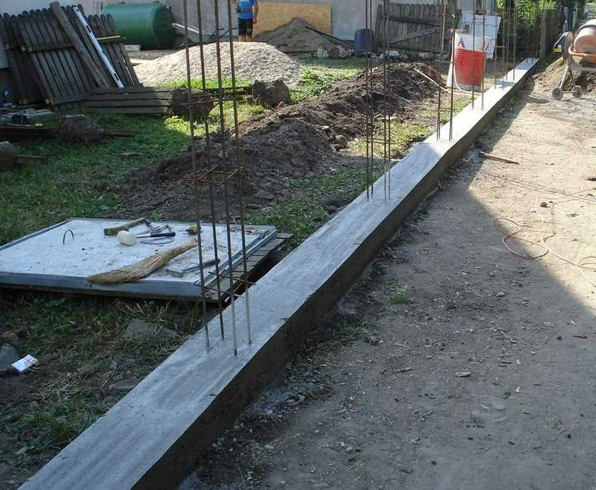 Garduri din BCA, beton
