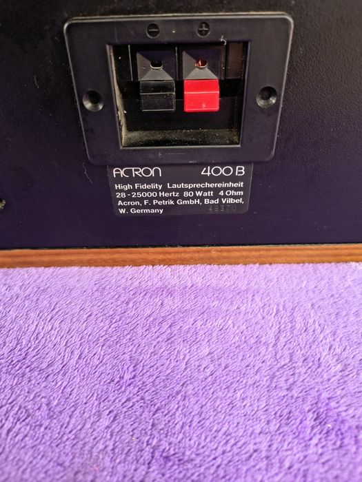 Boxe Pioneer Grundig Actron