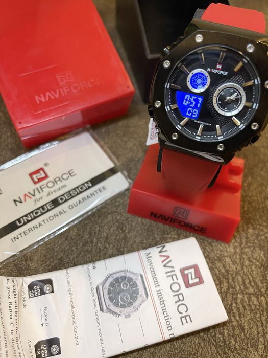 Naviforce RedBlack Оригинал
