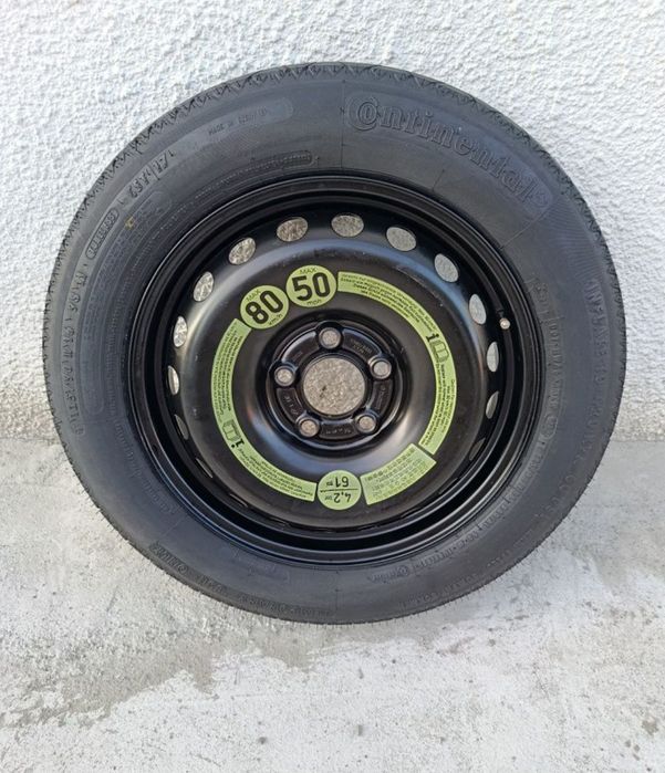 Roata rezerva Slim Audi/Vw/Seat/Skoda + cric