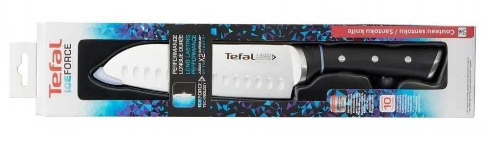 Азиатски нож Santoku Tefal Ingenio Ice Force 18 сm / Промоция -20% !