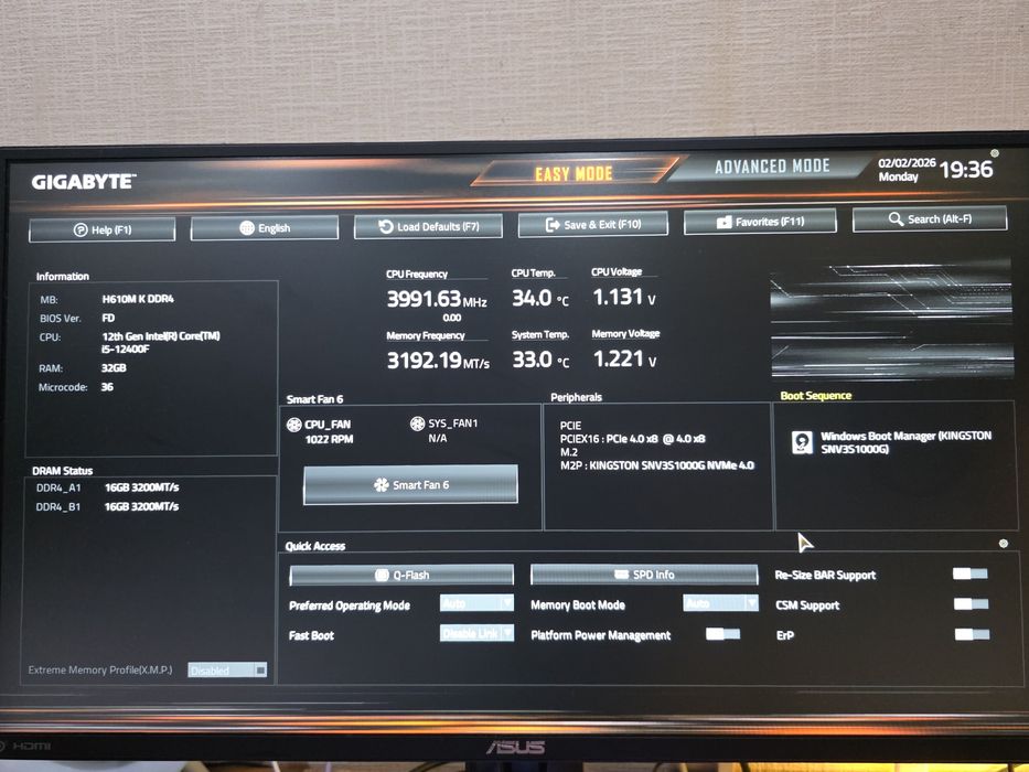 Rtx 4060,i5-12400f,Windows 11 pro Лицензия