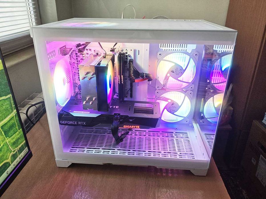 Геймърски компютър, Ryzen 5500, Rtx 3060Ti, 32gb Ram, 960gb SSD, 650W