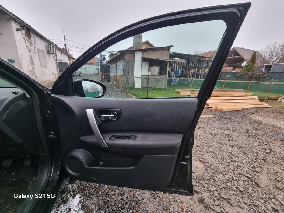 Usa Dreapta Fata Nissan Qashqai Facelift 2010 - 2013 SUV 4 Usi BLACK Metalizat Z11 (1444)