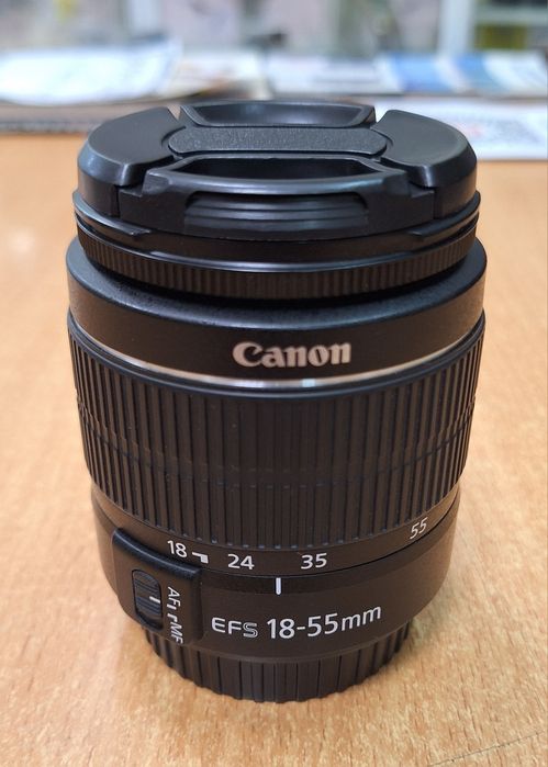 Canon EF-S 18-55mm III (зум объектив,состояние отличное, цена тоже)