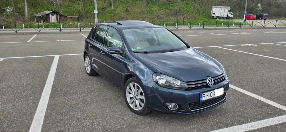 VW Golf 6 Highline | 1.4 TSI 160 CP | Trapă | Alcantara