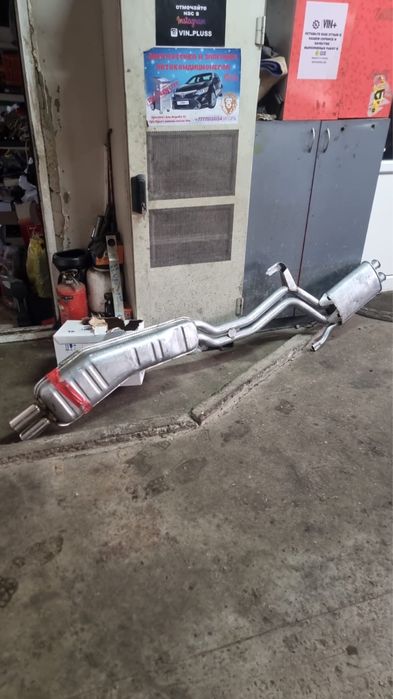 Глушитель бмв е34 2.5.            .