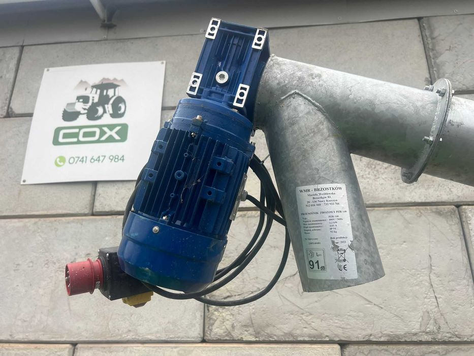 Шнек за зърно – 6 и 8 м (диаметър 140 мм) – Нов