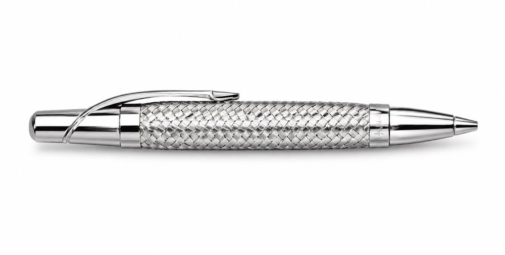 Pix stilou Rollerball Ballpoint pen "Mesh" By Jean Louis Scherrer 2001 - Model rar aniversar de colectie