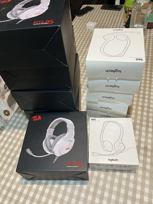 Наушники для ПК. Новые, не использовались