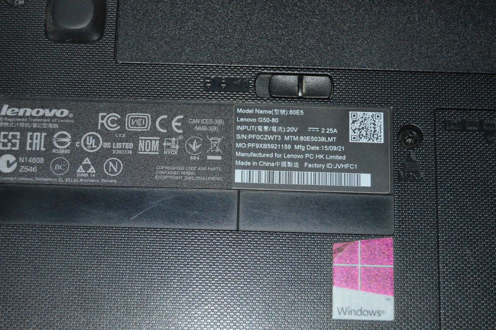Laptop LENOVO G50-80 Model 80E5 i5-5200U, 8gb DDR3, 1tb