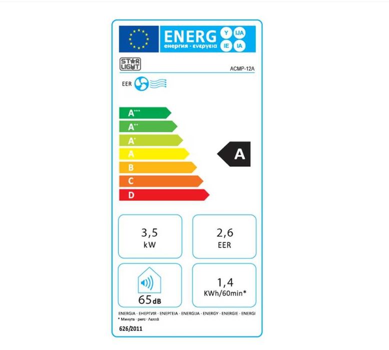 Aparat de aer conditionat protabil mobil Star-Light 12000 BTU