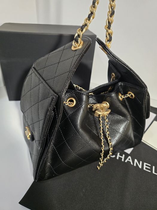 Налична чанта Chanel Hobo 25S Black