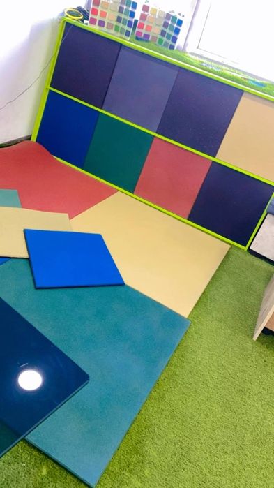 Резина брусчатка детиски пелашатка супорт зал