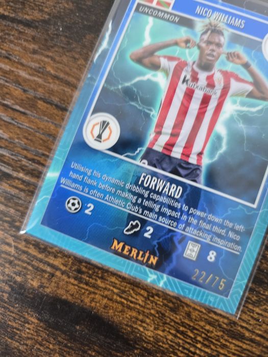 Topps Merlin Nico Williams 22/75