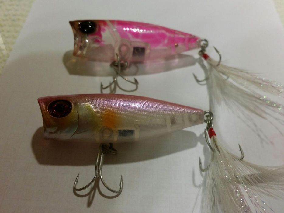 POPPERe vobler JACKALL SK-POP - avat, pastrav, clean, biban si stiuca