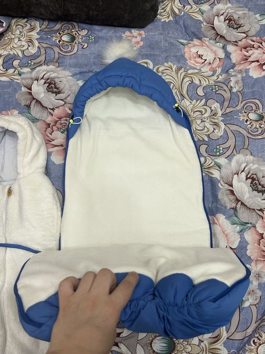 Продам конверт с шапкой и кокон