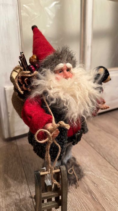 Винтидж Дядо Коледа с мигли:) Норвегия.