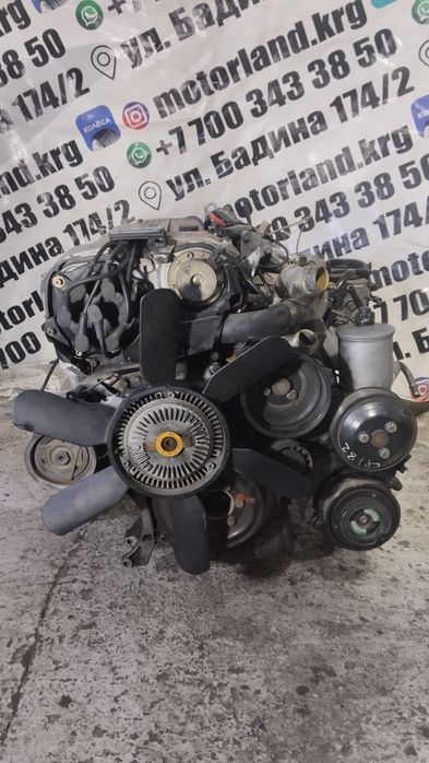 Двигатель Mercedes Benz w140 3.2l