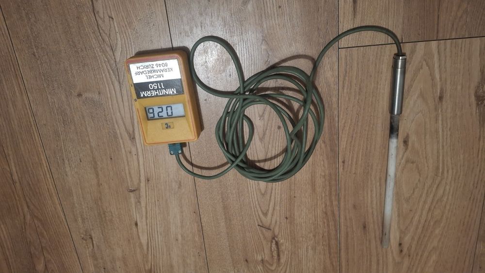 Termometru profesional 1150 grade celsius.