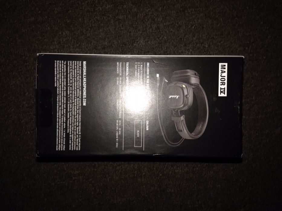 Casti audio wireless Marshall Major 4 - sigilate