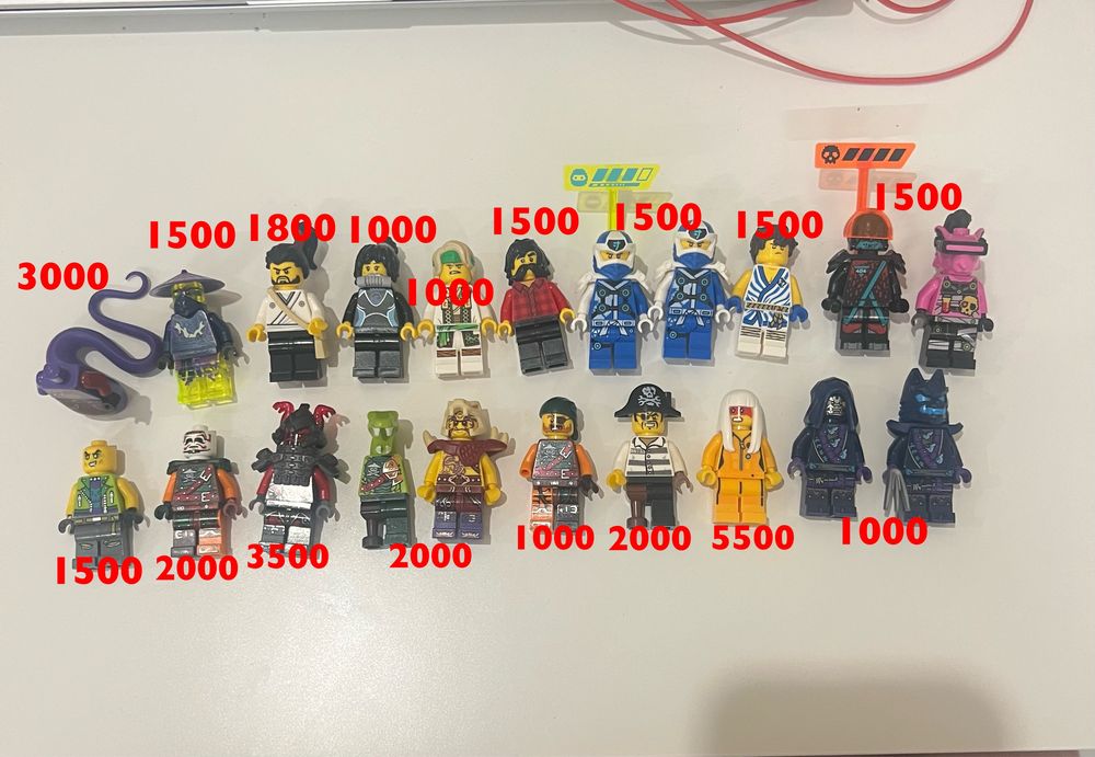 Лего ниндзяго фигурки