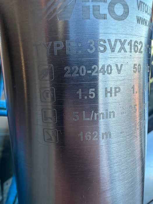 Сондажна помпа Vitolux 3SVX162 3''