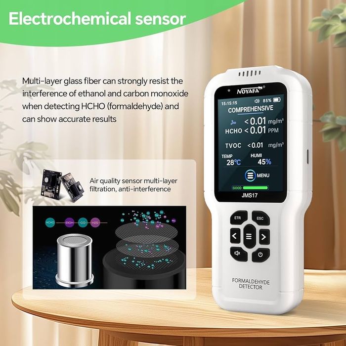Noyafa JMS-17 Портативный тестер качества воздуха тест формальдегида