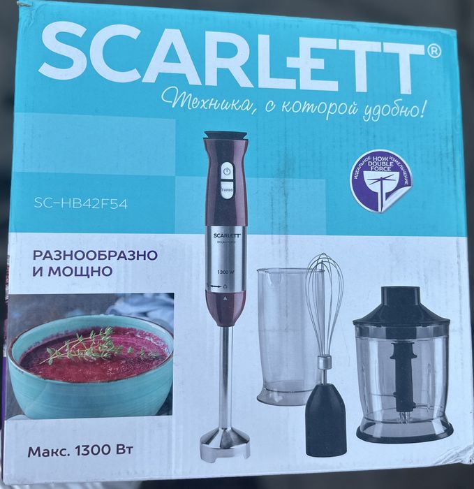 Кухонный процессор блендер scarlett