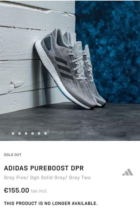 Маратонки ADIDAS PUREBOOST .Номер 44