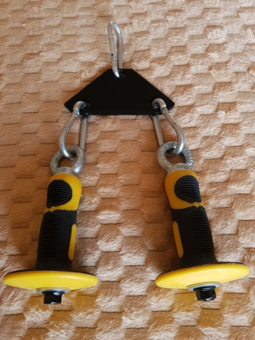 manere ergonomice fitness, gym, accesorii helcometru, triceps/biceps