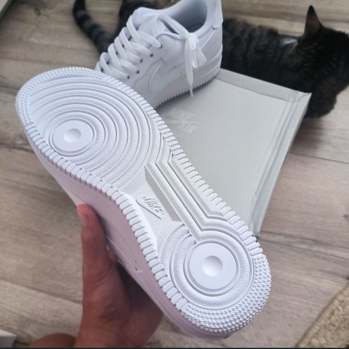 Nike Air Force 1 AF1 albi / triple white 40-43.
