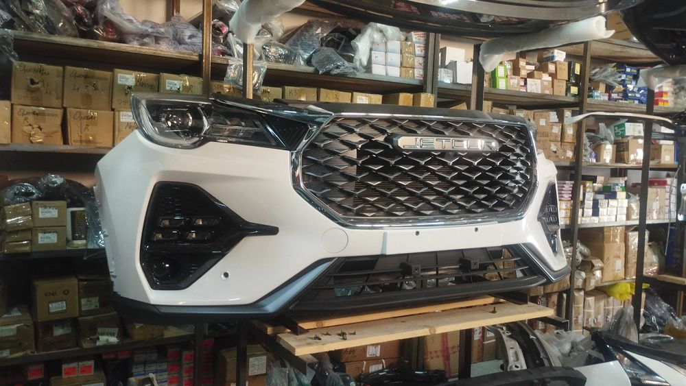 Jetour бампера фары радиаторы