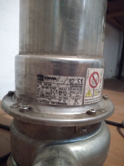 Насос EBARA DW 200