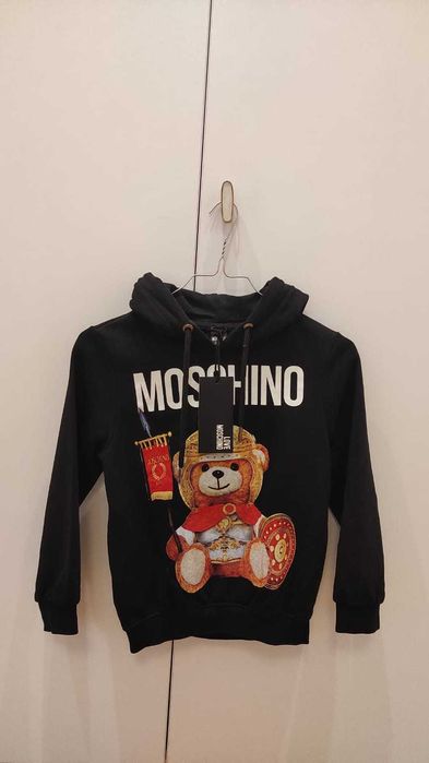 Hanorac  Moschino  Roman Teddy Bear Hoodie nou, cu eticheta, 116-122