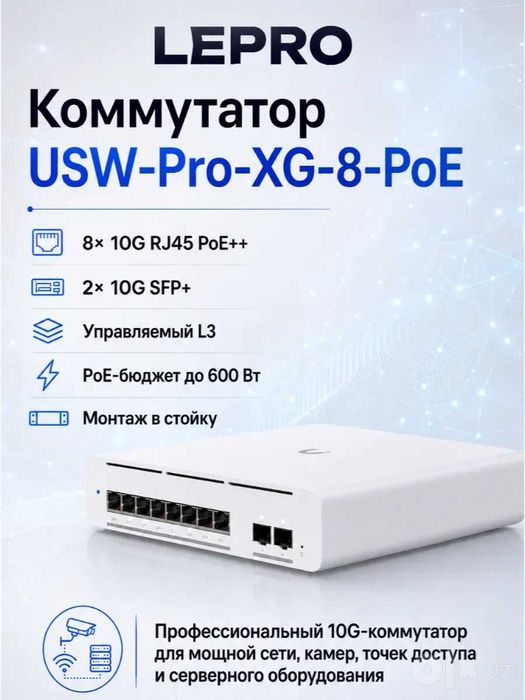 Dostavka.Ubiquiti UniFi: UCG Ultra, U7-Pro, U6-Pro, U6+, AC-Pro