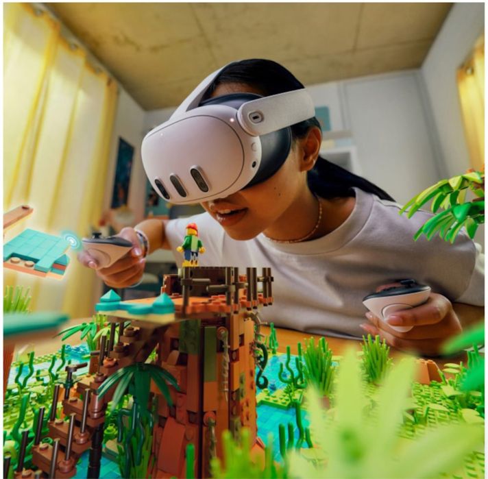 Oculus Quest 3 128 GB + STRAP +jocuri instalate +USB stik 500  jocur