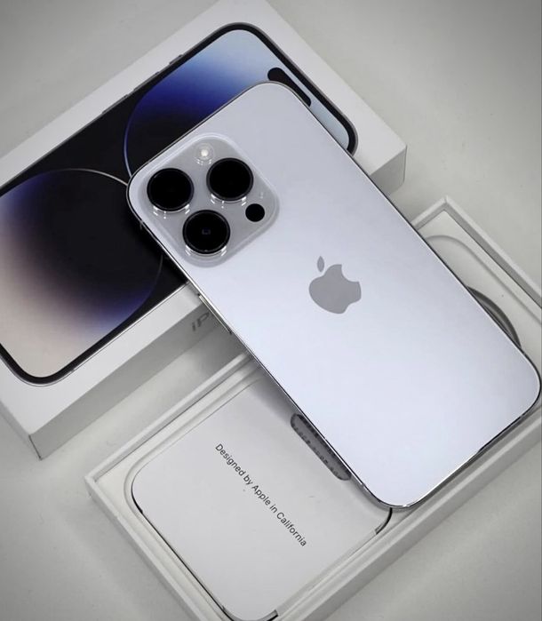 iPhone 14 PRO ALB cu 94% Bateria