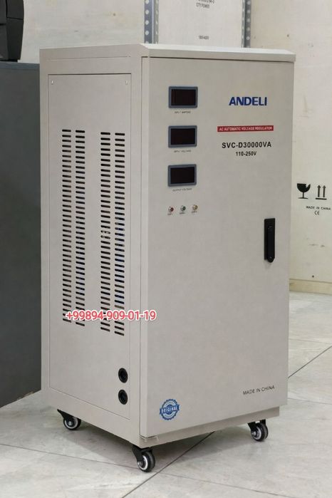 Stabilizator стабилизатор stabilzatr Andeli SVC 30-kva