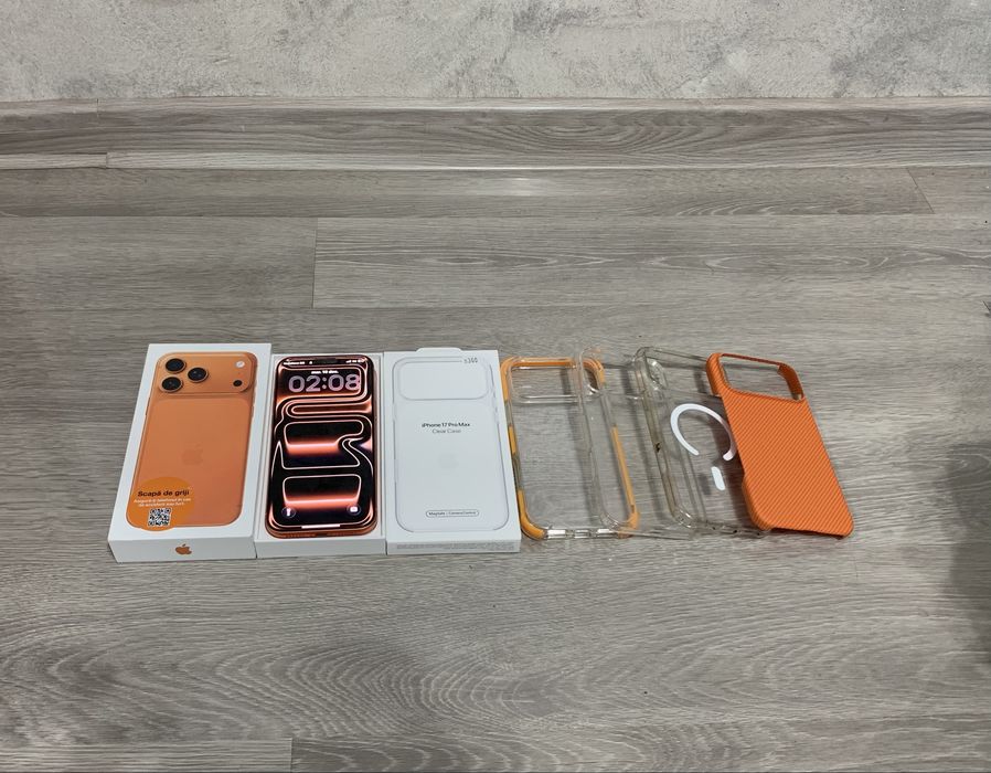 Iphone 17 pro max orange 256gb