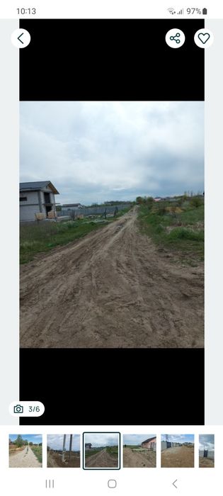 Teren intravilan în spate la Fabrica de Avioane