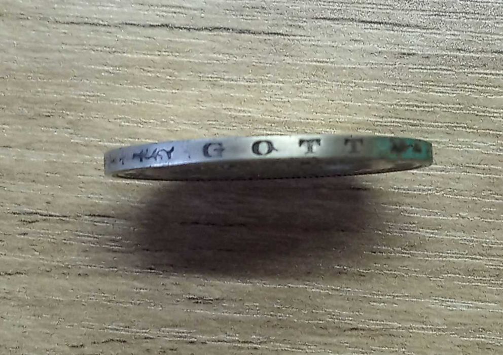 монета серебро Германия 1904год